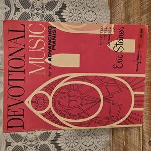 Vintage | 1959 Devotional Music for the Advanced Pianist Piano Music Book